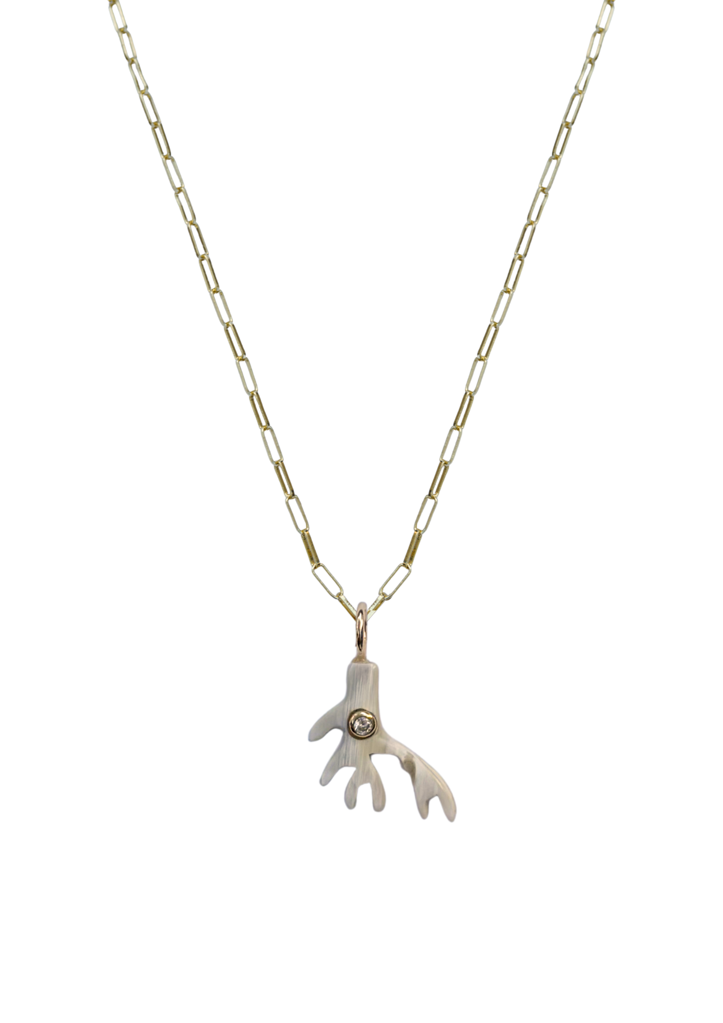 Mini Coral Horn Charm by Nicola Bathie