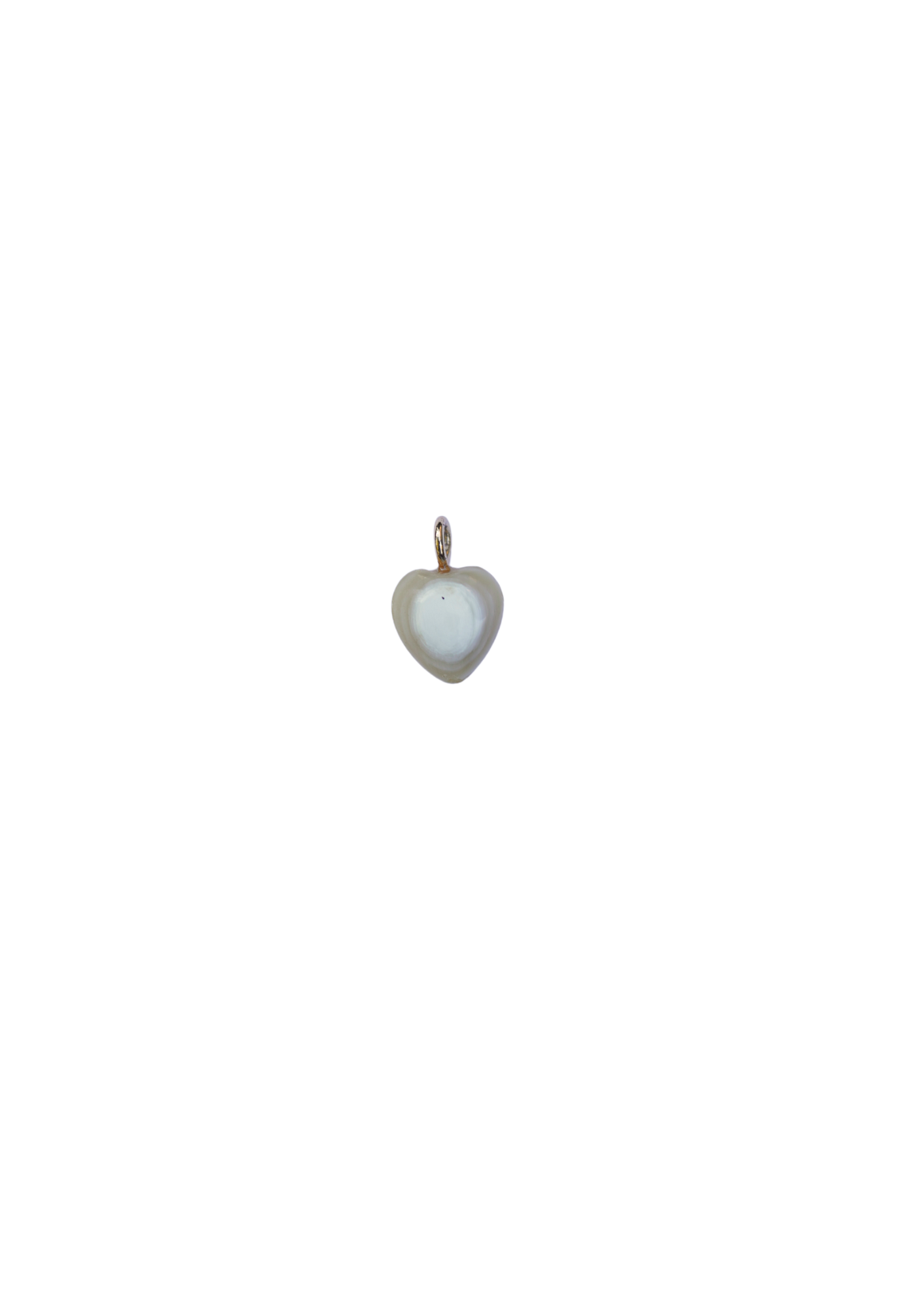 Mini Heart Horn Charm by Nicola Bathie