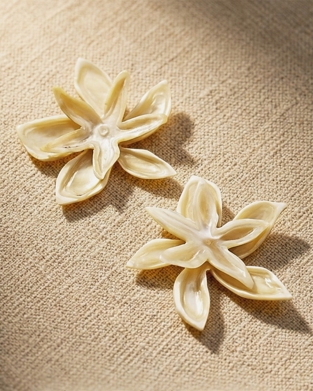 Olaya Earring on a canvas background