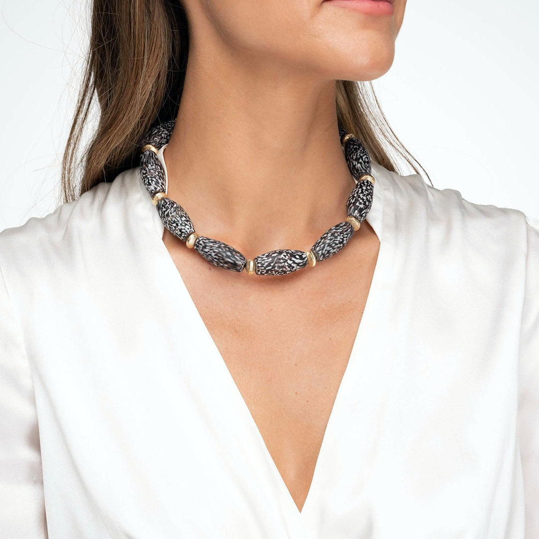 Maha Beaded Choker Necklace