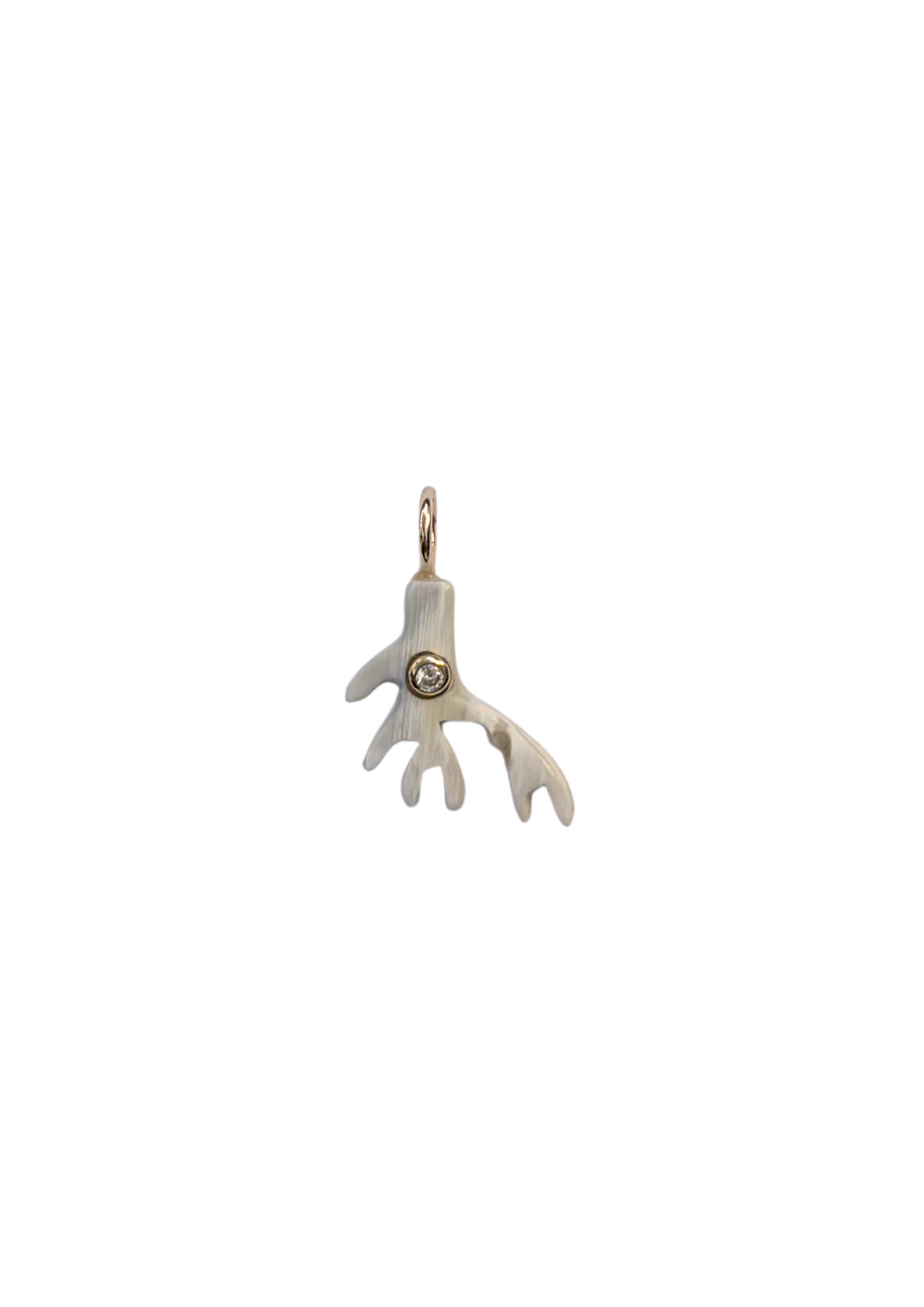 Mini Coral Horn Charm by Nicola Bathie