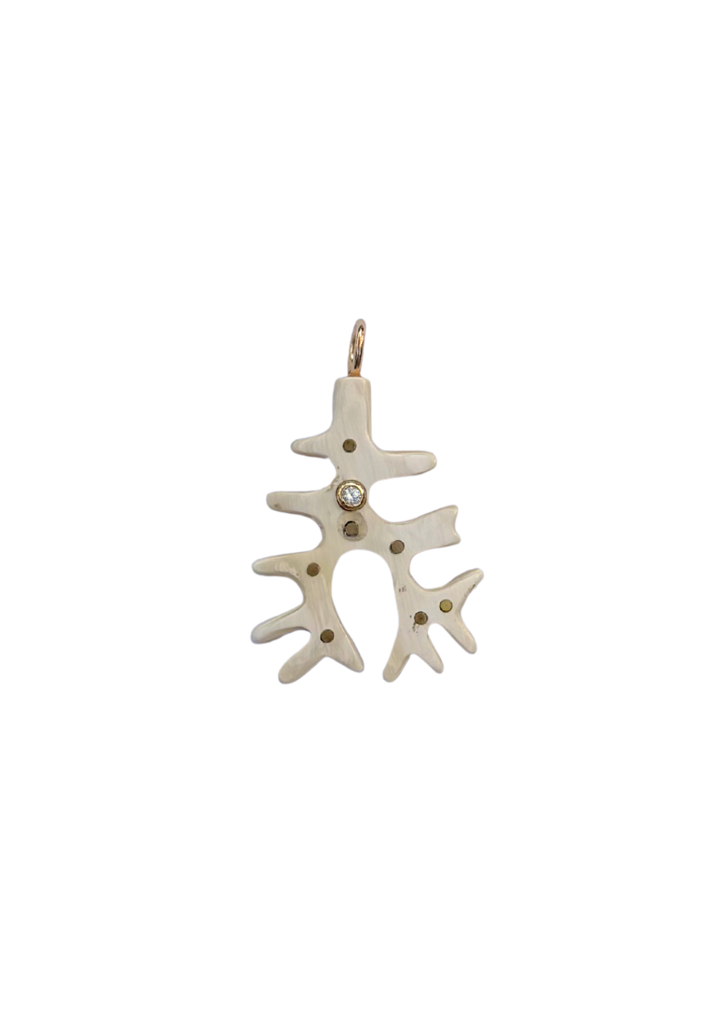 Coral Horn Charm by Nicola Bathie
