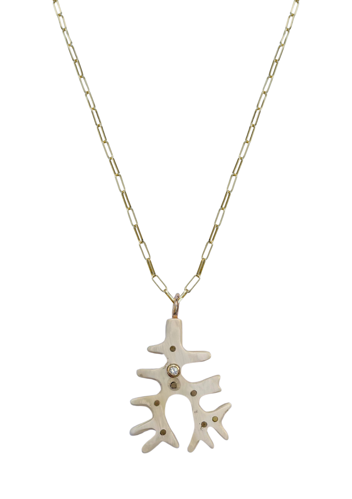 Coral Horn Charm by Nicola Bathie