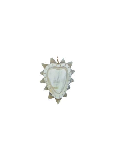Amour Heart Horn Charm by Nicola Bathie