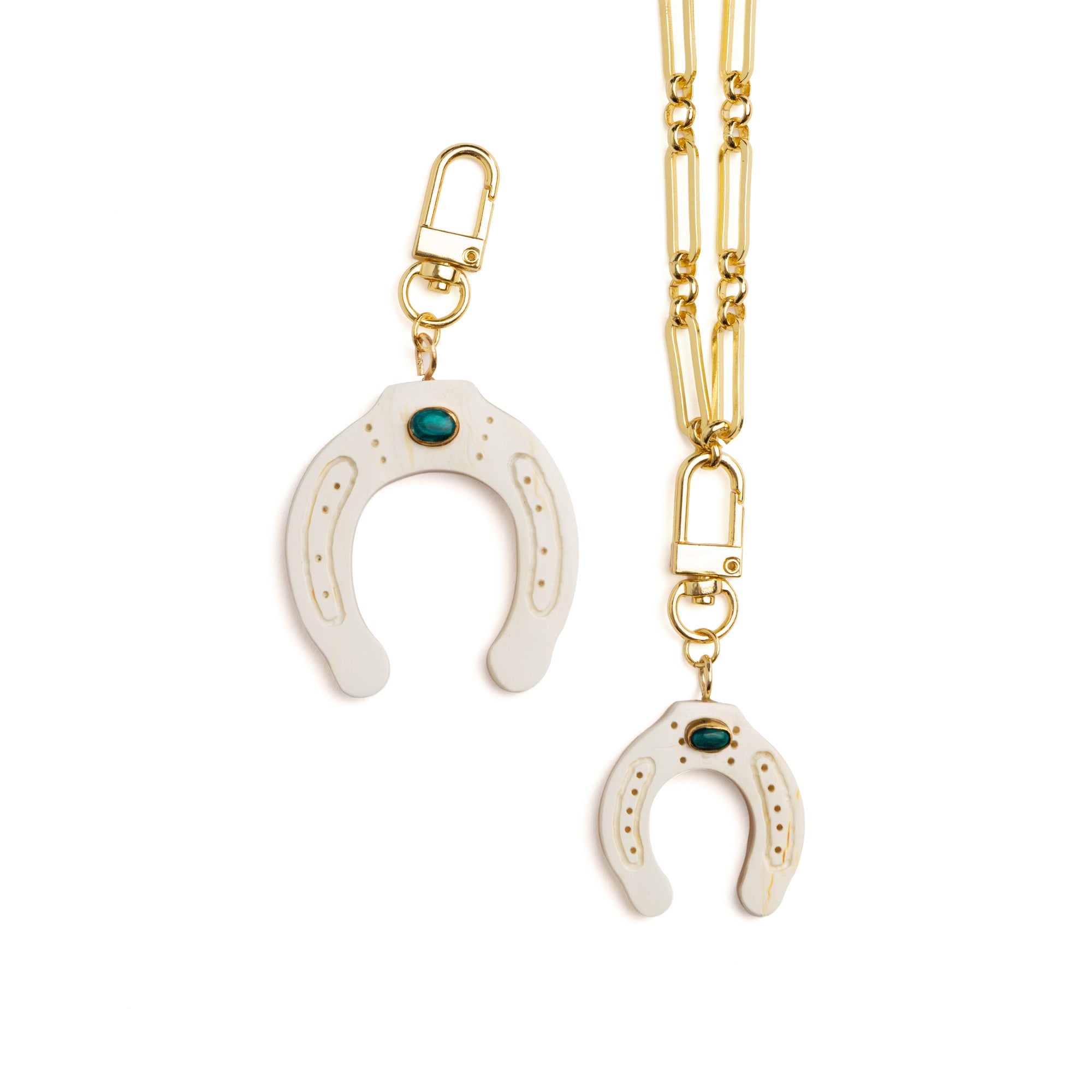 Mateo Horseshoe Charm - Small