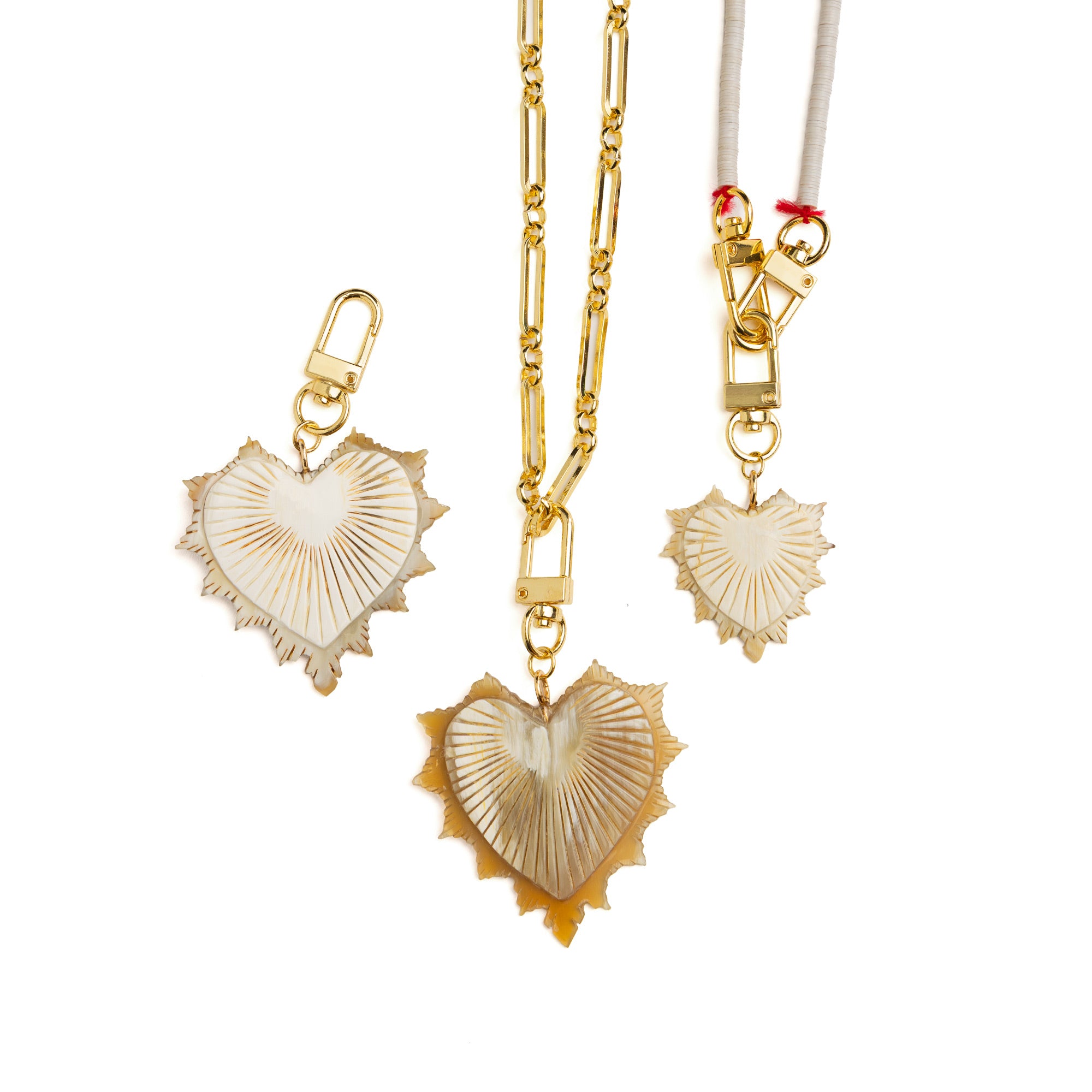 Amara Heart Charm - Large