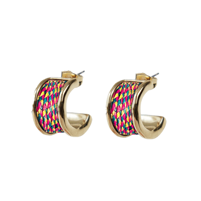 Rose Huggie Earring