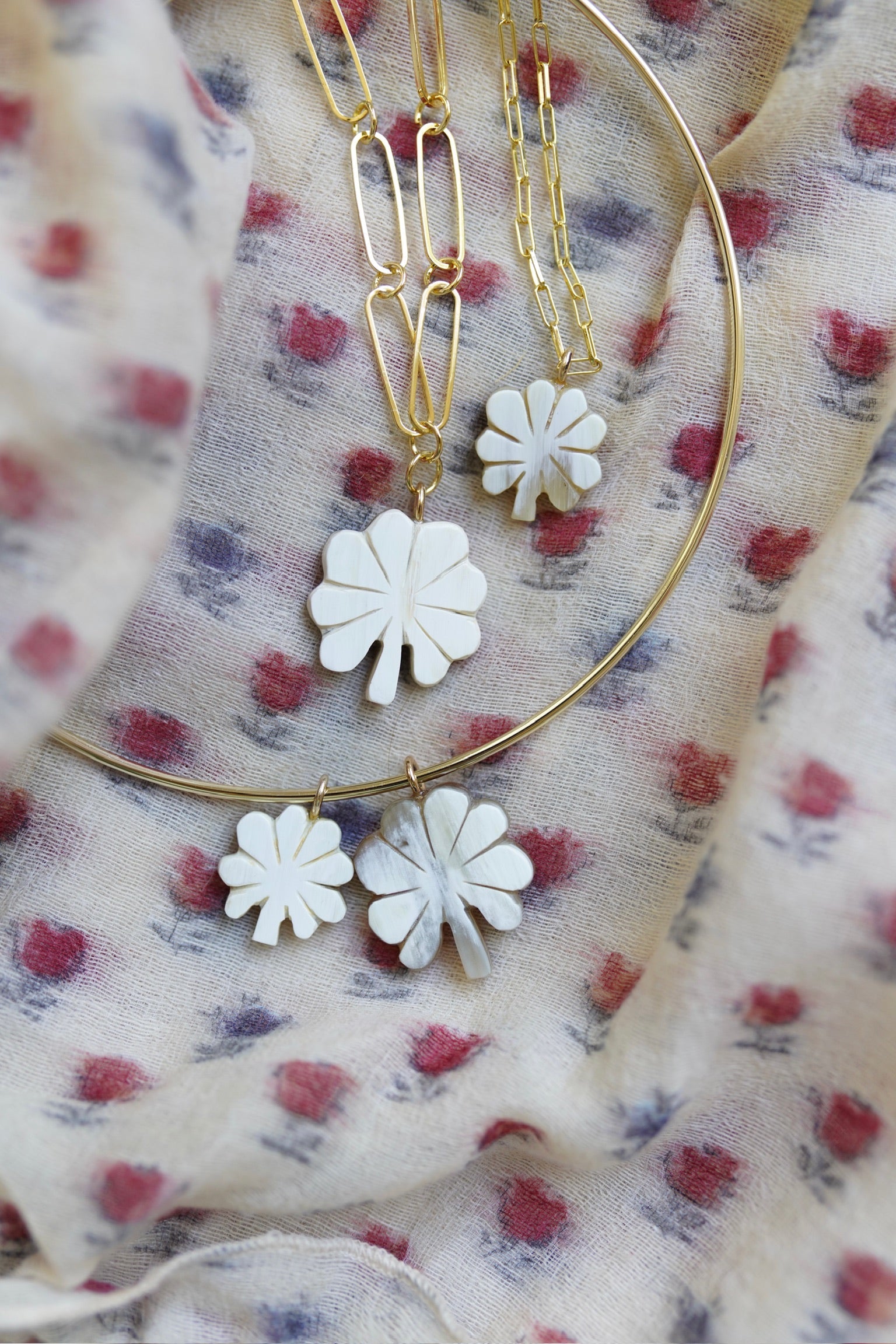 Clover Horn Charm by Nicola Bathie