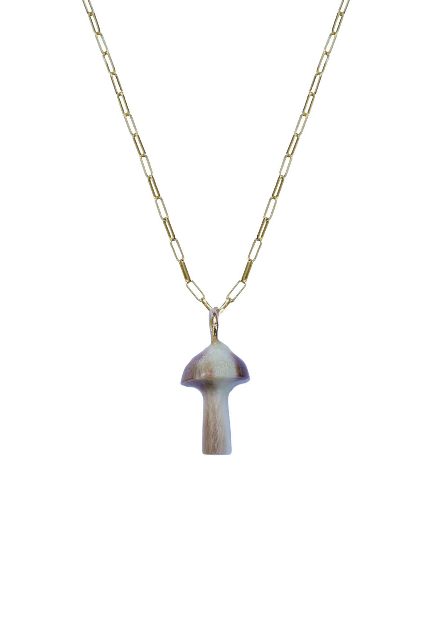Mini Mushroom Horn Charm by Nicola Bathie