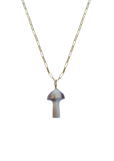 Mini Mushroom Horn Charm by Nicola Bathie