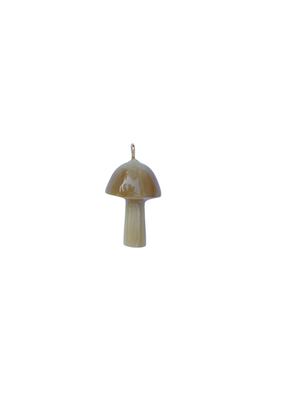 Mushroom Light Horn Charm by Nicola Bathie