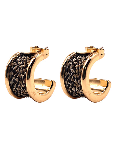 Rose Huggie Earring