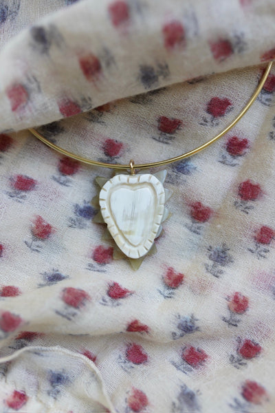 Amour Heart Horn Charm by Nicola Bathie