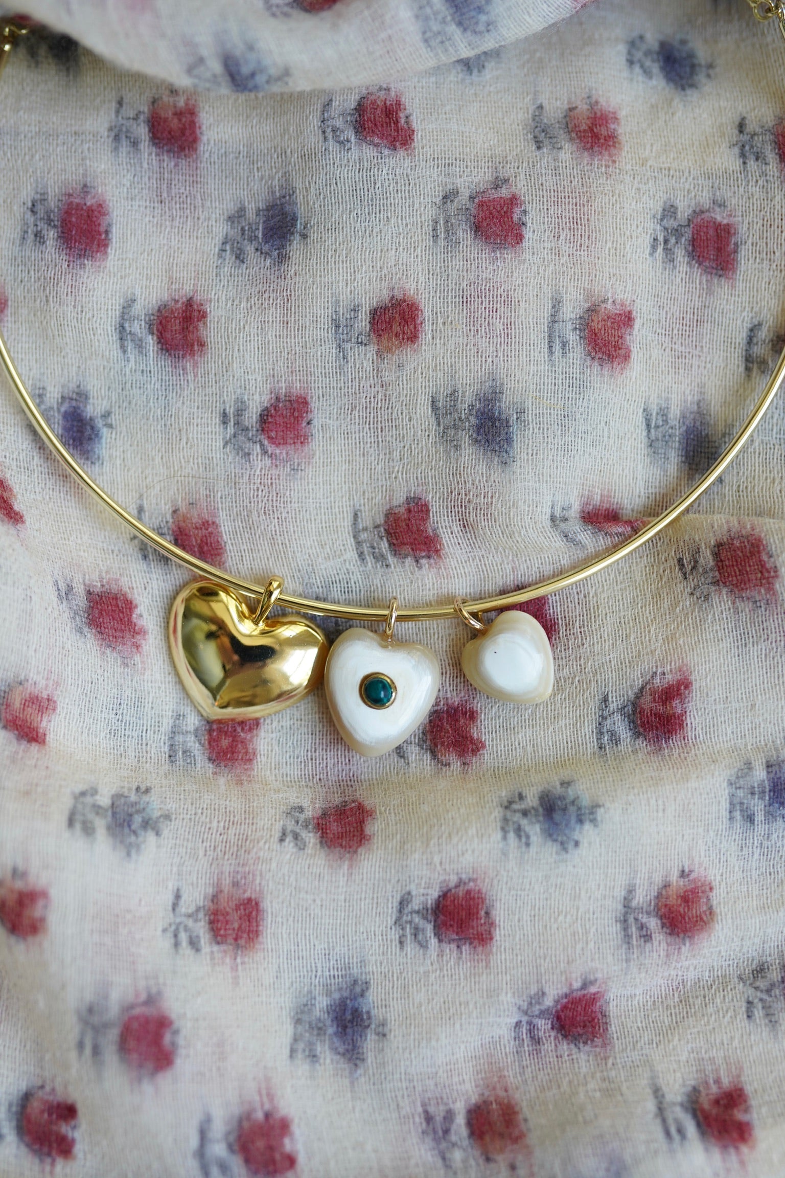 Mini Heart Horn Charm by Nicola Bathie