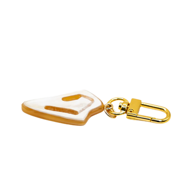 Akola cut conch horn charm styled view