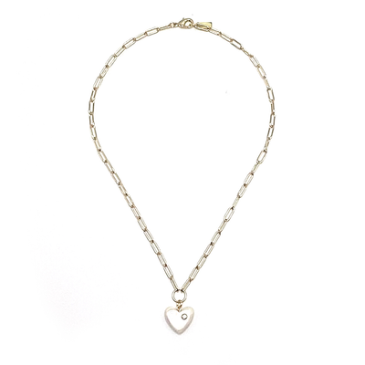 Vida Heart Charm Necklace